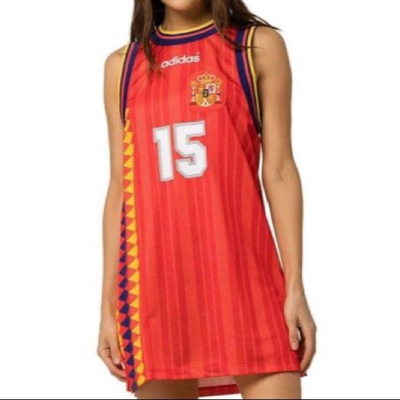 Adidas Tank Dress Spain Jersey XS Adidas Tank Dress Spain Jersey XS
